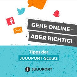 Cover der Broschüre "Gehe online – aber richtig!"