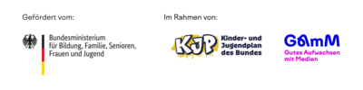 Logo BMBFSFJ, GAmM, KJP