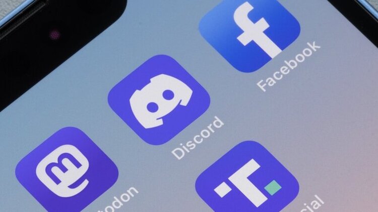 Discord-App-Symbol auf einem Smartphone