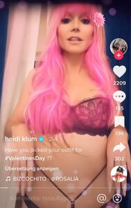 Heidi Klum TikTok