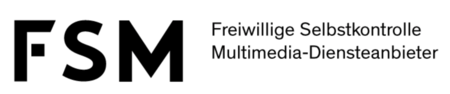 Logo der FSM Logo der Freiwilligen Selbstkontrolle Multimedia-Diensteanbieter