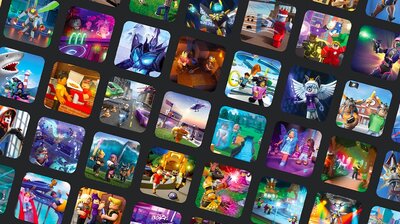Viele Minispiele von Roblox
