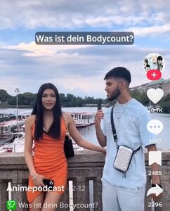 Befragung einer jungen Frau zu ihrem Body Count