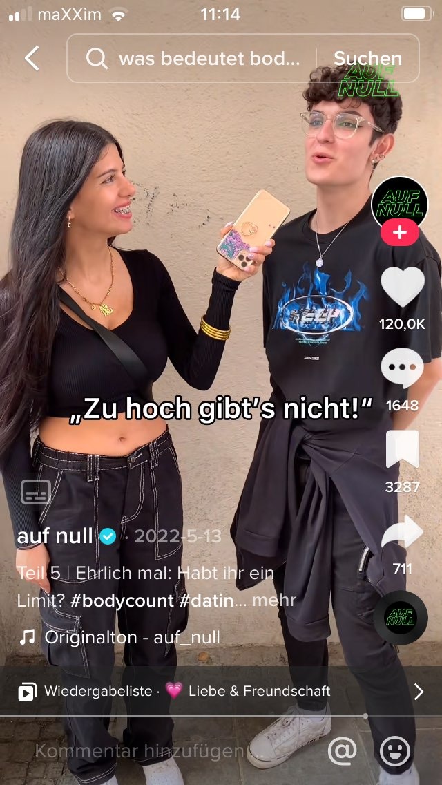 Wie hoch ist Dein Body Count? Ein fragwürdiger TikTokTrend